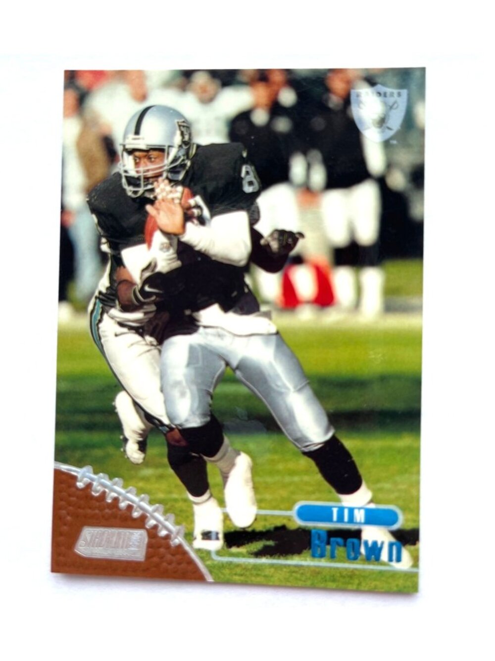 Tim Brown Raiders NFL Football Card 1999 Topps #39 Oakland Raiders Wide Receiver